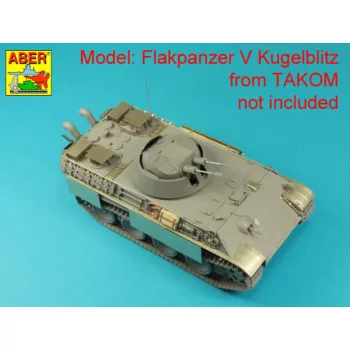   Aber Models - German 3CM Flak 103 two barrels for Kugelblitz tanks