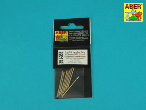 Aber Models - 2cm 8 barrels to SMK 18 typ 2 Salvehmaschinenkanone