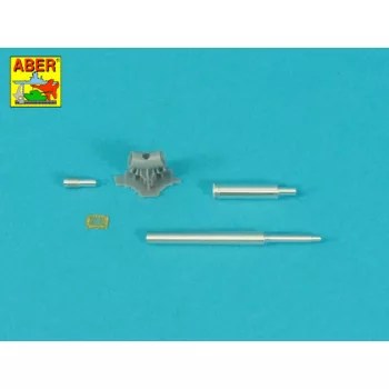  Aber Models - 90 mm barrel Y-Shaped Muzzel Brake with mantlet for M47