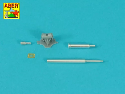 Aber Models - 90 mm barrel Y-Shaped Muzzel Brake with mantlet for M47