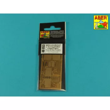 Aber Models - Jagdtiger  –Front & Rear Fenders  -(Tamiya)