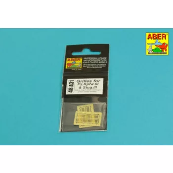 Aber Models - Grilles for Pz.Kpfw. III &Stug III