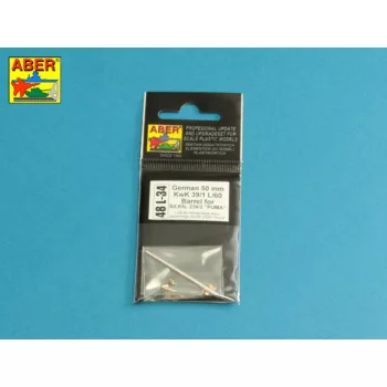   Aber Models - German 50mm KwK39/1 L/60 Barrel for Sd.Kfz.234/2 PUMA