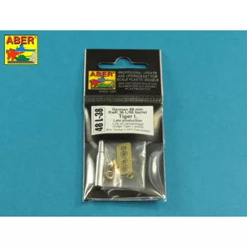 Aber Models - German 88 mm KwK 36 L/56 Tiger I Late Barrel
