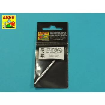   Aber Models - Russian 85 mm ZiS-S-53 L/51 barrel for T-34/85 model 43/44