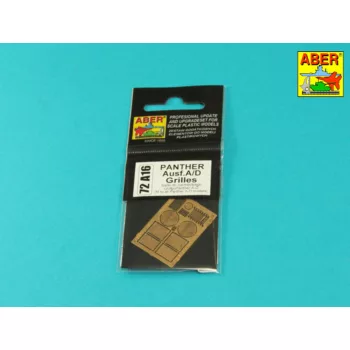 Aber Models - Panther, Ausf.A/D- Grilles