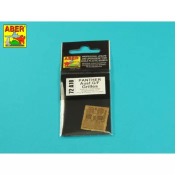 Aber Models - Panther, Ausf.G/F- Grilles