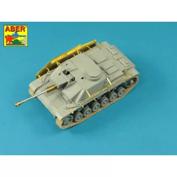  Aber Models - German StuK.40 L/48 7,5 cm Bartel with middle model muzzle brake for StuG. III Ausf.G late & StuG. IV - early