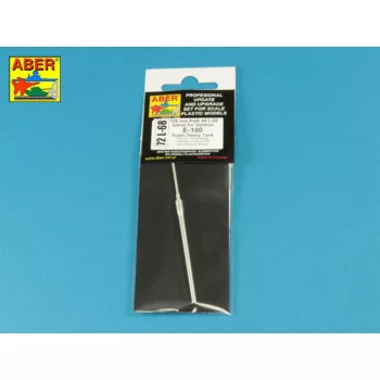   Aber Models - 128mm KwK 44 L/65 barrel for German E-100 Super Heavy Tank
