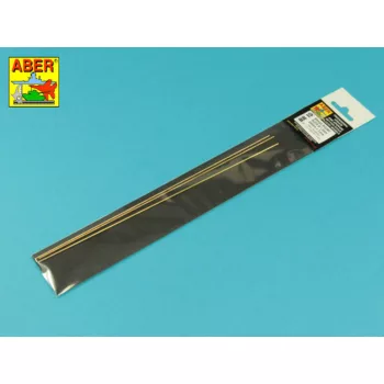   Aber Models - Brass  round rods ? 1,5mm length 245mm x 3 pcs.