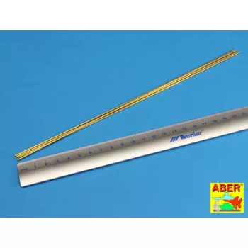 Aber Models - Brass Tubes 1,5 x 0,2mm lenght 250mm x 4 pcs.