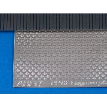 Aber Models - Engrawe plate