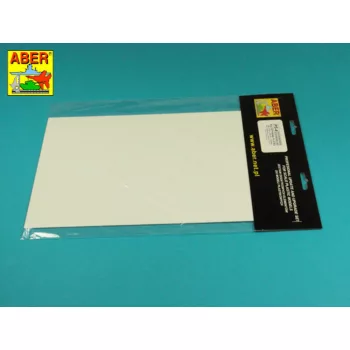   Aber Models - Polystyrene plates 195 x 315 x 1,00 mm x 2 pcs.