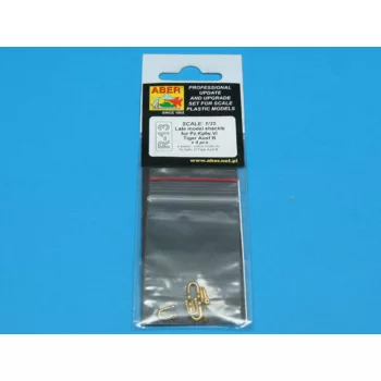   Aber Models - Late model shackle for Pz.Kpfw.VI Tiger Ausf B x4pcs