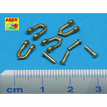   Aber Models - Early model shackle for Pz.Kpfw.VPanther x 4pcs