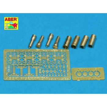   Aber Models - Shock-absorb for Pz.KpfwIIIAusf.H-N&StuGIIIAusf.B-Gx4pcs