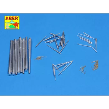 Aber Models - Set of barrels for Bismarck