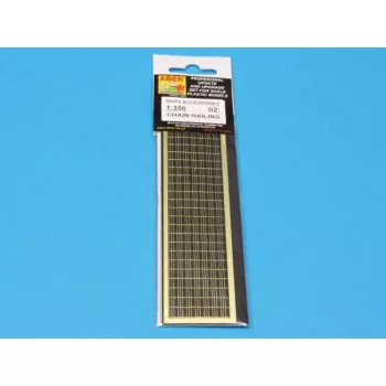 Aber Models - Chain railing 3 horizontal