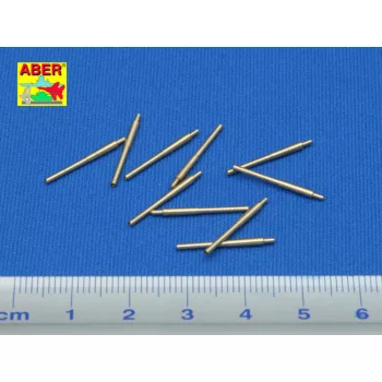 Aber Models - 10 pcs 203mm barrels for Japan ships: Atago