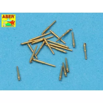 Aber Models - Set of 20 pcs 28 mm (1,1in)barrels for US Navy