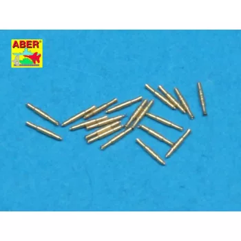 Aber Models - 20 pcs 12,7mm Vickers Mk.III MG barrels