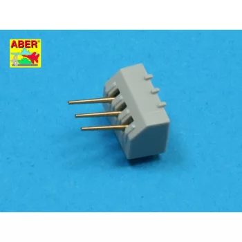   Aber Models - Set of 16 pcs 102 mm type BL Mk.IX barrels for Royal Navy