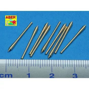Aber Models - 9 pcs 152 mm barrels for  Richeulieu