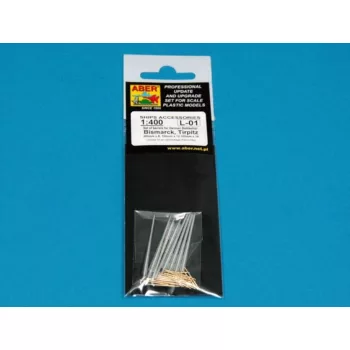Aber Models - Set of barrels for Bismarck,Tirpitz