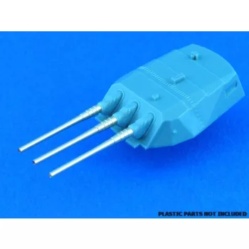   Aber Models - Set of 9 pcs 460 mm  barrels for ships Richelieu,Jean Bart