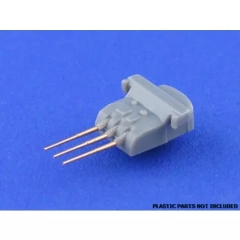   Aber Models - Set of 12 pcs 155 mm  barrels for ships Yamato,Musashi