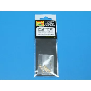 Aber Models - 9 pcs 406 mm long barrels for North Carolina