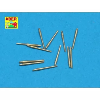 Aber Models - 12 pcs 152 mm  barrels for Nelson, Rodney