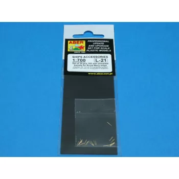 Aber Models - 20 pcs 102mm barrels for Royal Navy