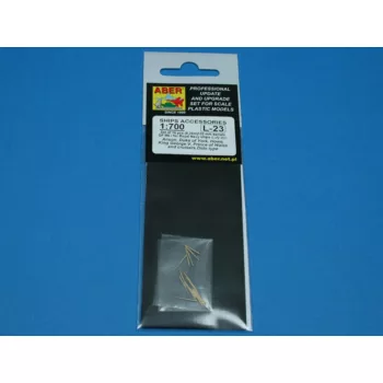 Aber Models - 16 pcs 133mm barrels for King George V
