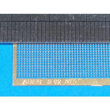 Aber Models - Nets and drilled plates ( 18 models -80x45mm )