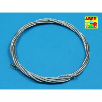 Aber Models - Stainess steel towing cables o 1,3 mm, 1m long