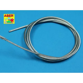  Aber Models - Stainless Steel Towing Cables O 2,0 mm, 1 m long