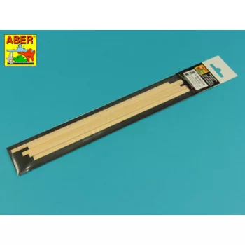 Aber Models - Limewood slats 1,5 x 6 x 245mm x 7 pcs.