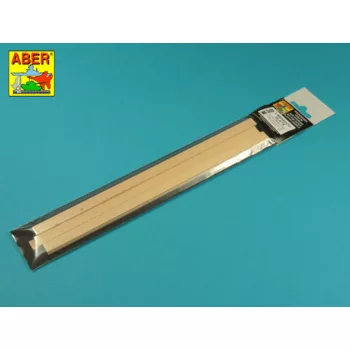 Aber Models - Limewood slats 2 x 10 x 245mm x 7 pcs.