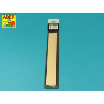 Aber Models - Limewood slats 2 x 8 x 245mm x 8 pcs.