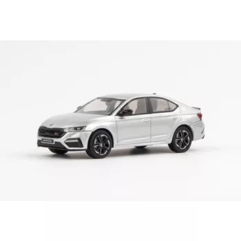   ABREX - 1:43 Skoda Octavia IV RS (2020) - Silver Brilliant Metallic - Abrex