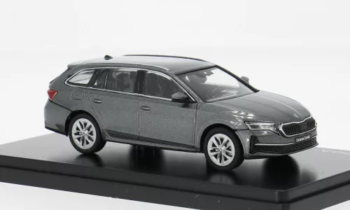 Abrex - Skoda Octavia IV FL grau 2024 1:43