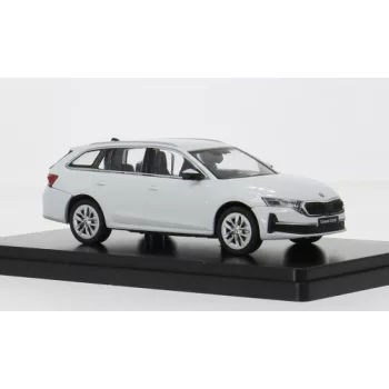 Abrex - Skoda Octavia IV FL weiss 2024 1:43
