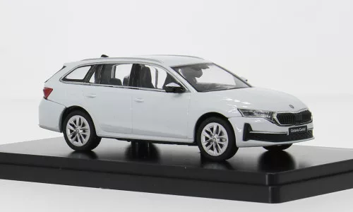 Abrex - Skoda Octavia IV FL weiss 2024 1:43