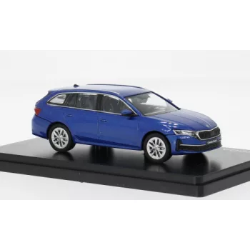 Abrex - Skoda Octavia IV FL blau 2024 1:43