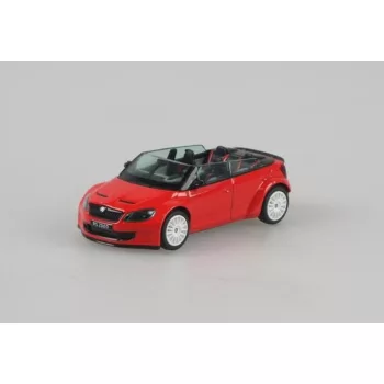   ABREX - 1:43 Skoda Fabia II FL RS2000 Concept (2011) - Red - ABREX