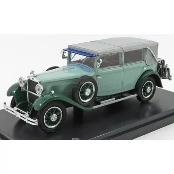 ABREX - SKODA 860 CABRIOLET CLOSED 1932 2 TONE GREEN GREY