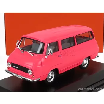 Abrex - Skoda 1203 Minibus 1968 Matt Pink