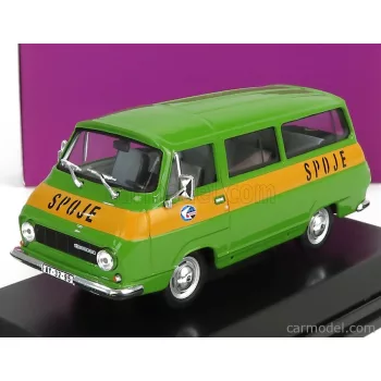 Abrex - Skoda 1203 Minibus Poste Spoje 1974 Green Yellow