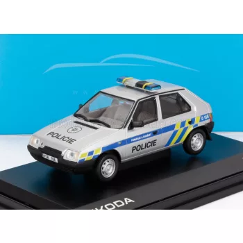 Abrex - SKODA FAVORIT 136L POLICIE 1988 SILVER BLUE